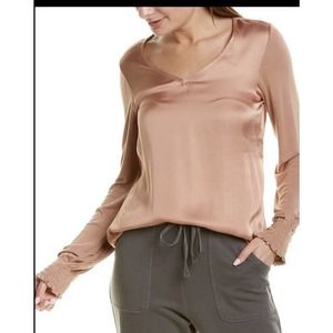 XCVI Bluma Blouse , Blush - NWT